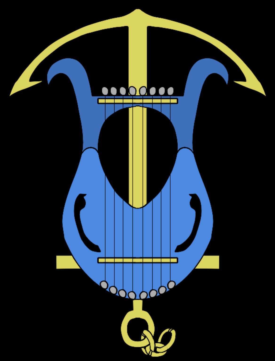 Bryce Industries blue and gold insignia